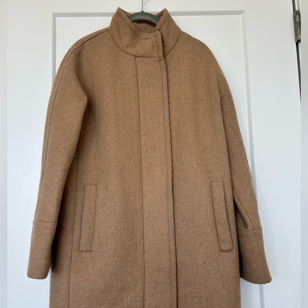 J Crew Wool Blend Topcoat